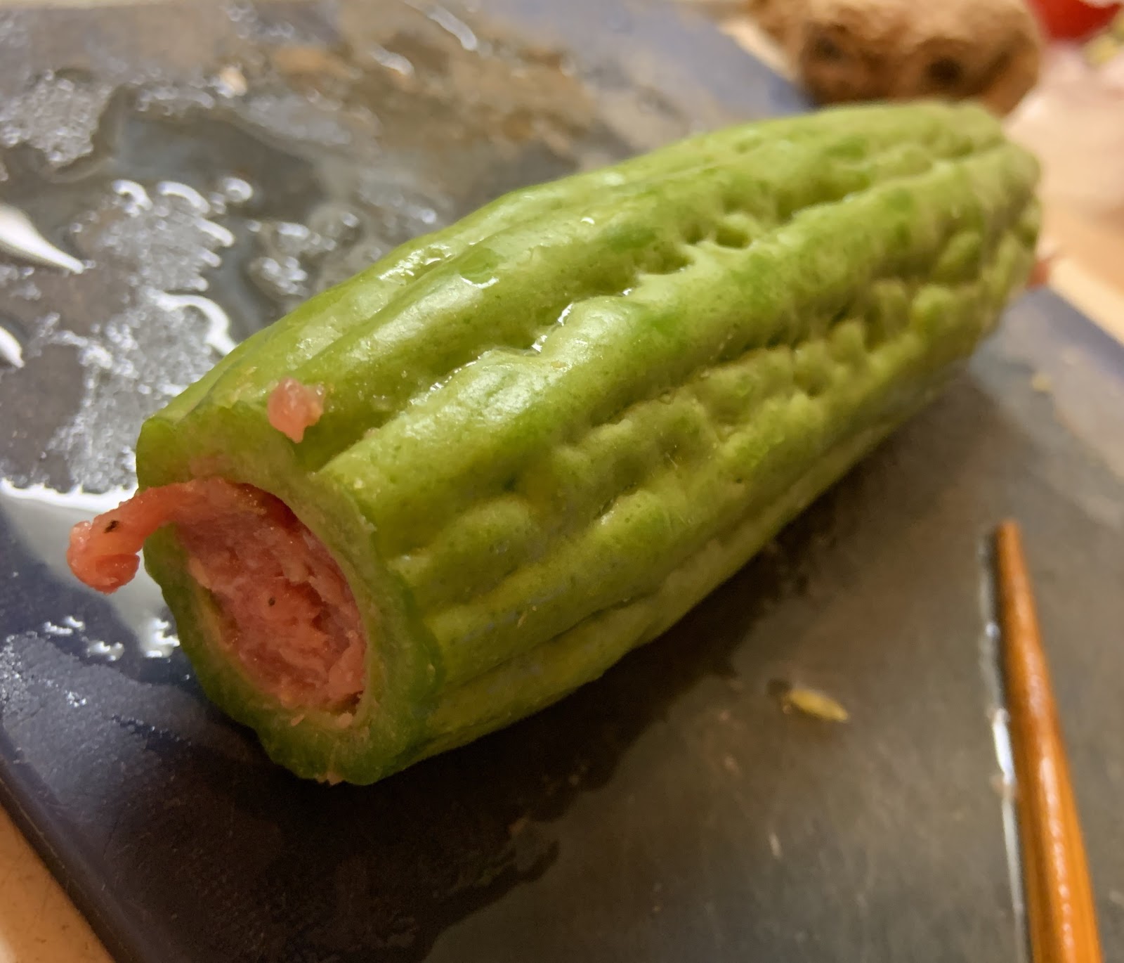 Stuffed Bitter Melon Meatball