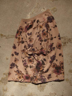 ts(s) Garment Dye Flower Print Cotton Jersey Issue