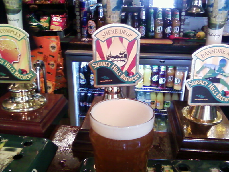 Ed's Beer Site A pub walk from Gomshall