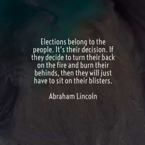 Famous quotes and sayings by Abraham Lincoln