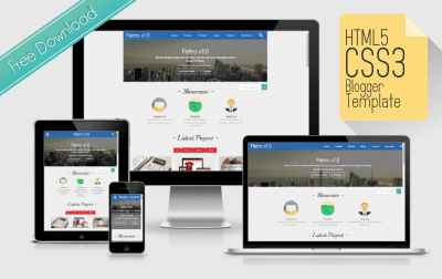 Download Template Blogger Fletro v1.0 Gratis