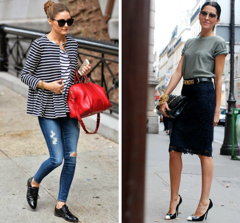 Street Style Inspiration. Olivia Palermo. Falda tubo.