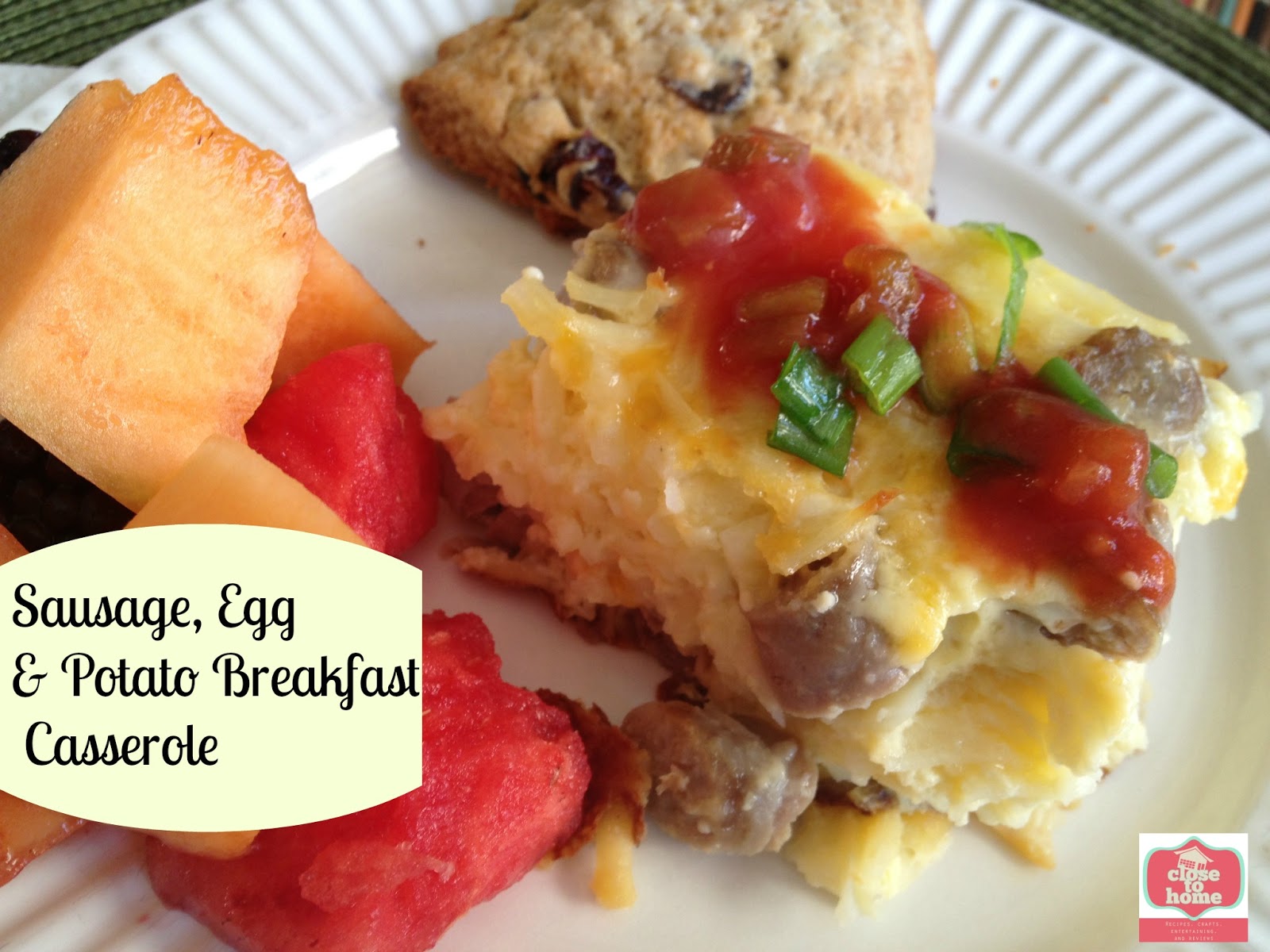 Easy Mothers Day Brunch Sausage Breakfast Casserle Recipe