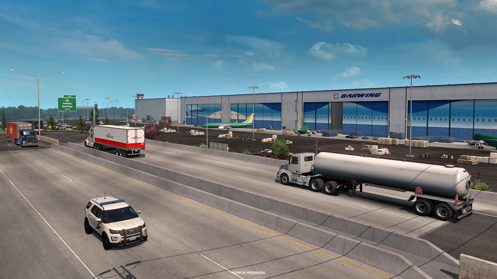 Euro Truck Simulator 2 Fan S Germany Scs Washington Everett Aerospace Firma