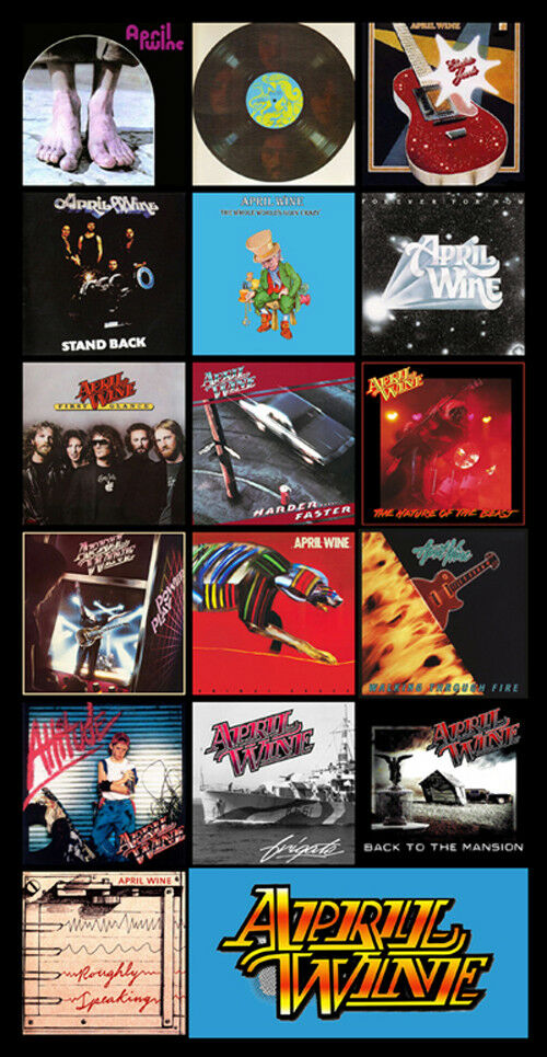 APRIL WINE DISCOGRAFIA DISCOGRAFIAS COMPLETAS EN DVD