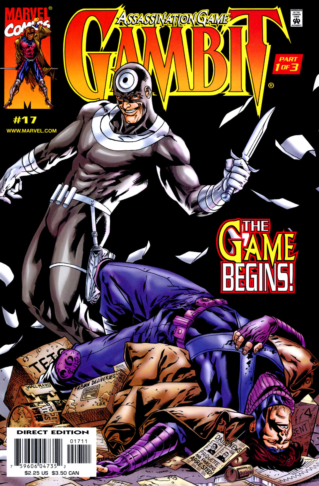 Read online Gambit (1999) comic -  Issue #17 - 1