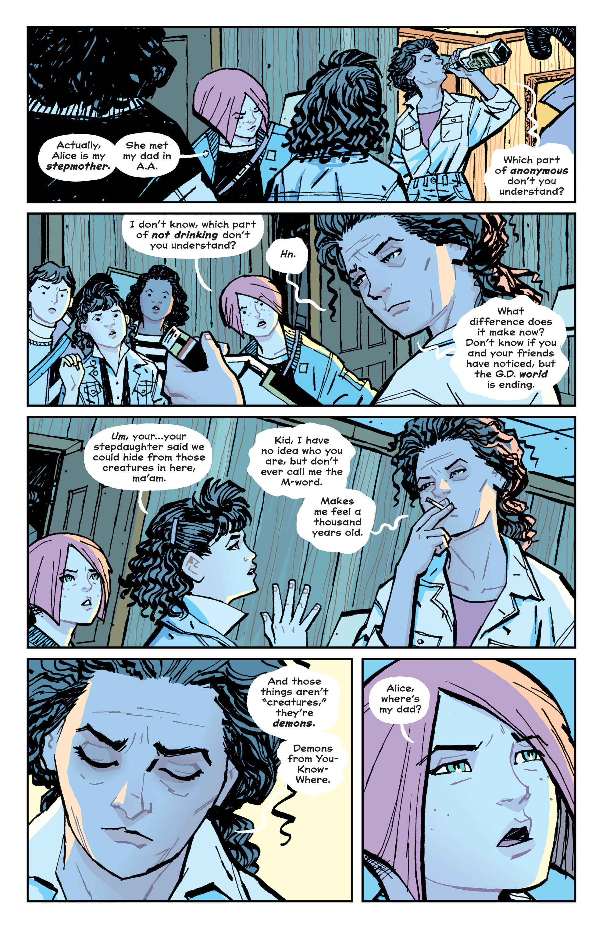 Read online Paper Girls comic -  Issue #2 - 22