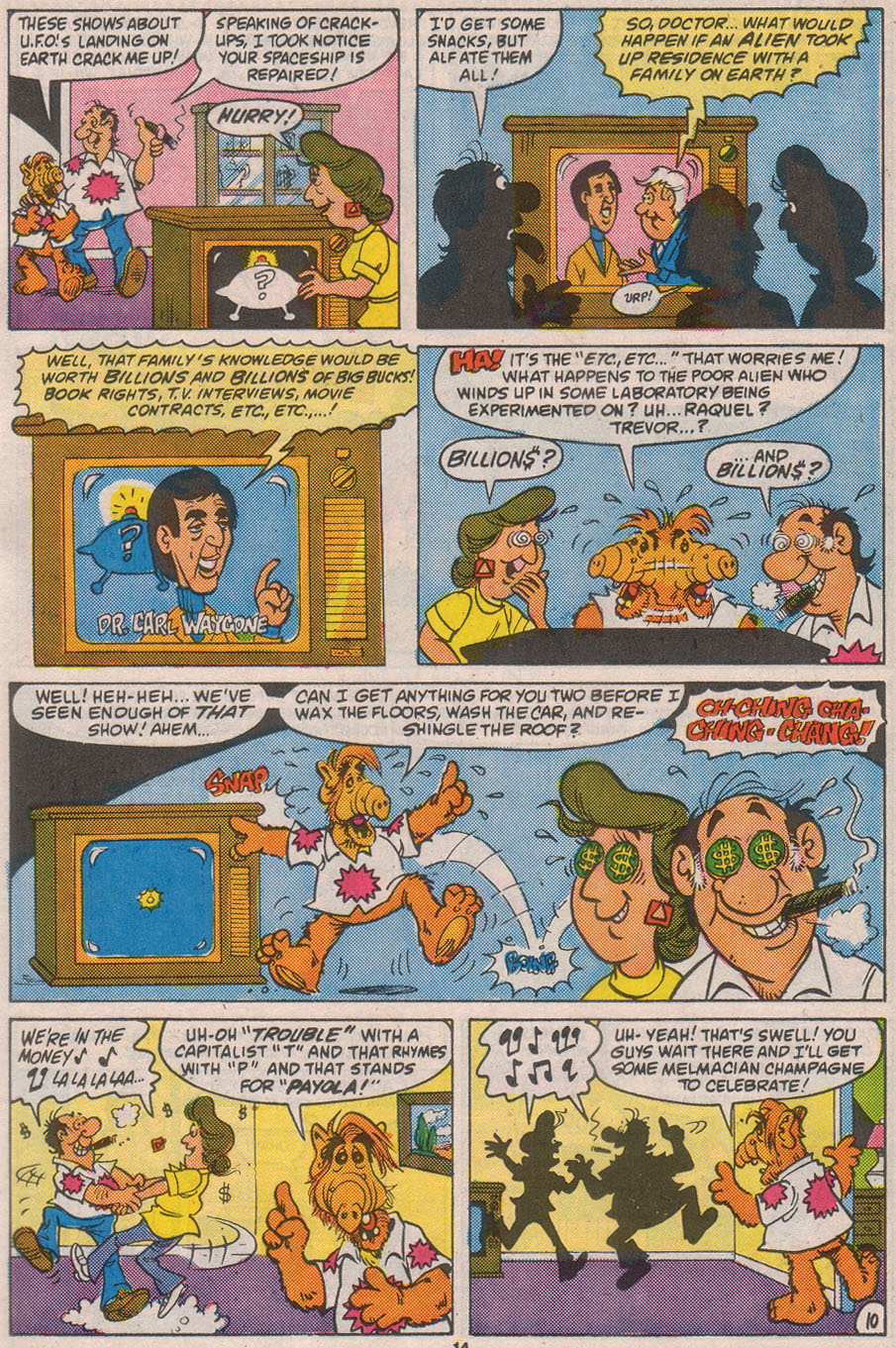 Read online ALF comic -  Issue #8 - 16