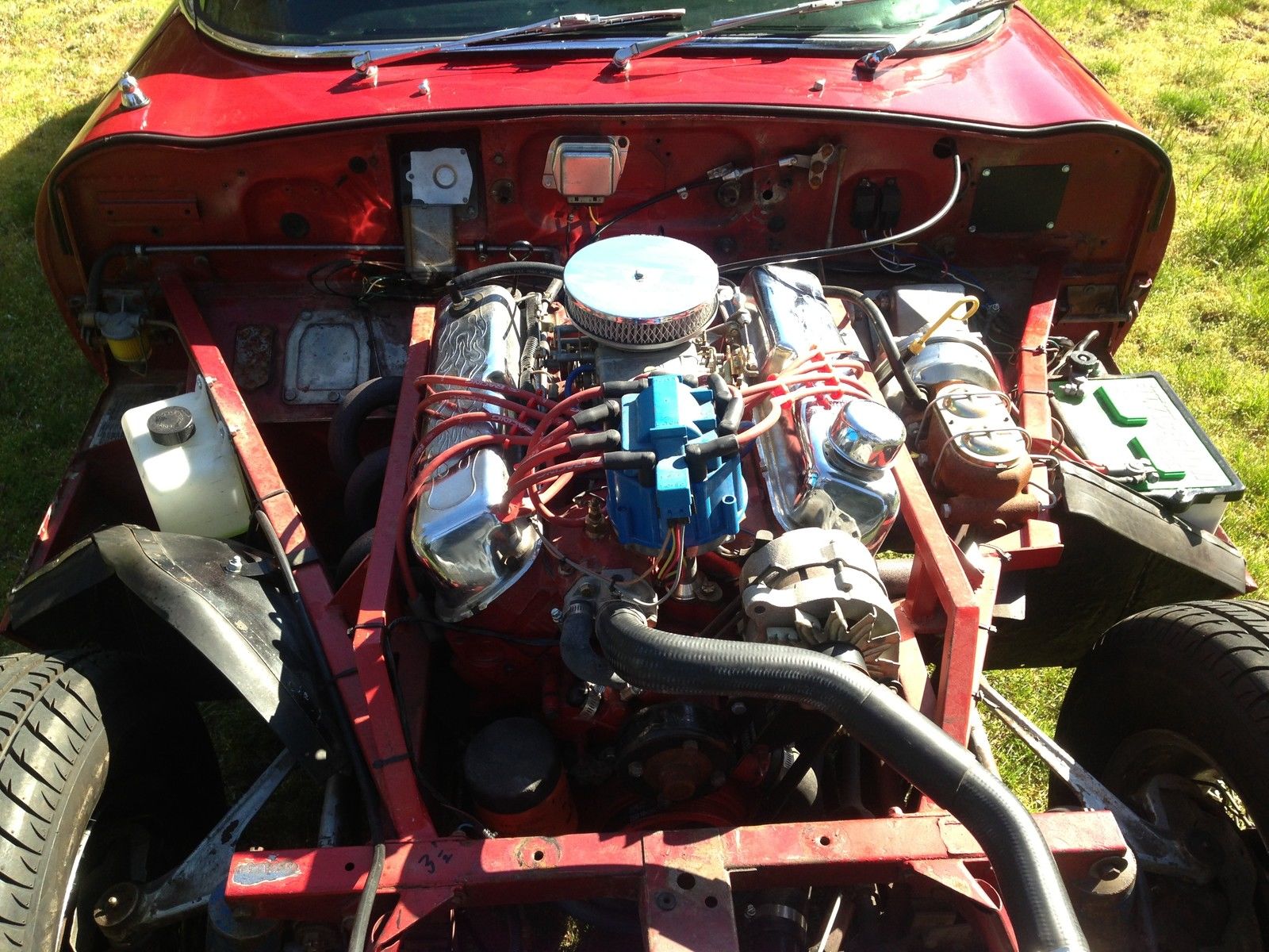 Auction Watch 1966 Jaguar EType V8 Swap Project DailyTurismo