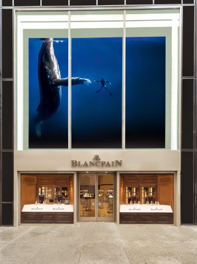 NYC 5th Avenue Boutique Blancpain Entrance