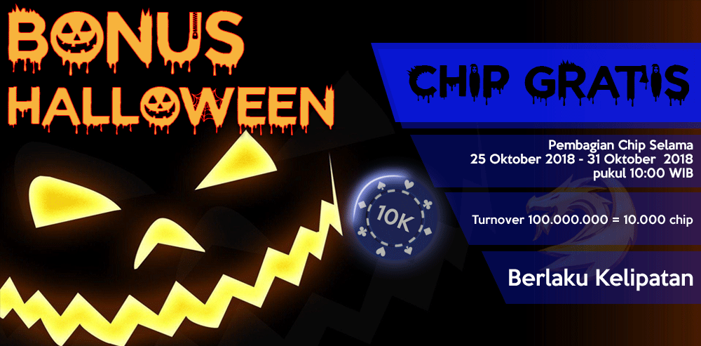 Bonus halloween dari agen poker capsawins BONUS HALLOWEEN CAPSAWINS
