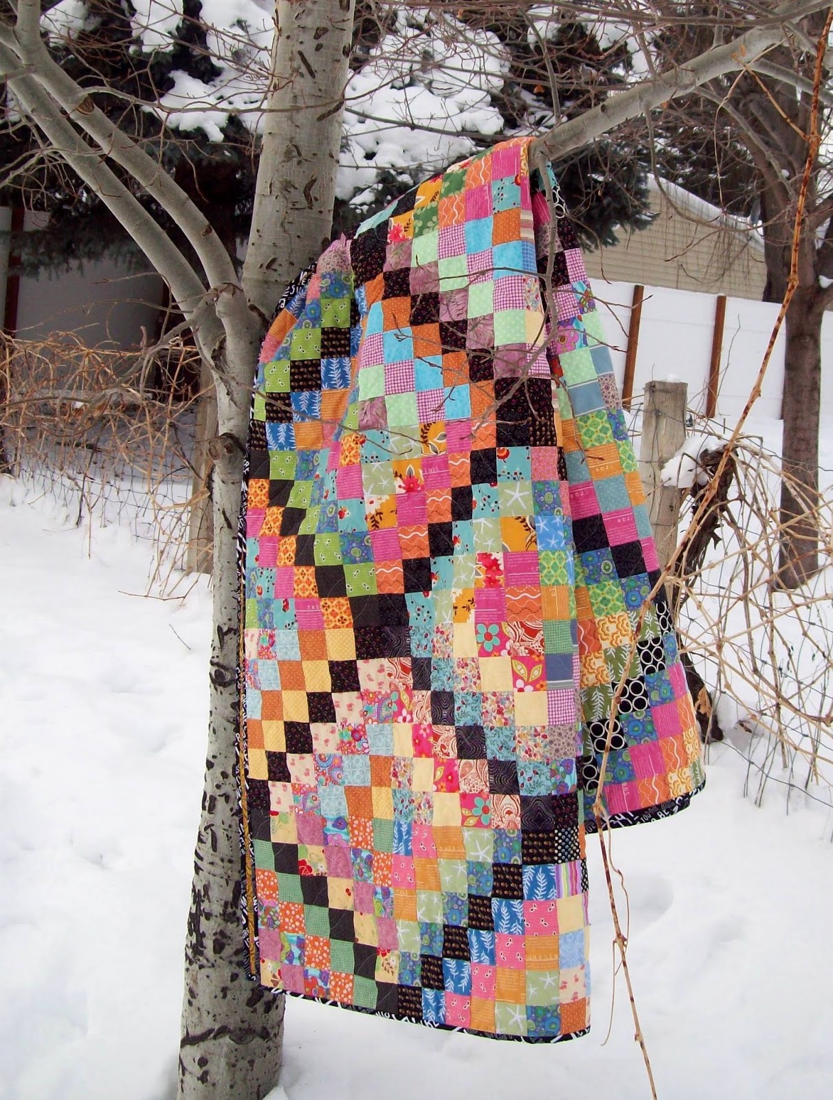 My Quilt Diet...: Scrappytripalong is FINISHED!!! :D