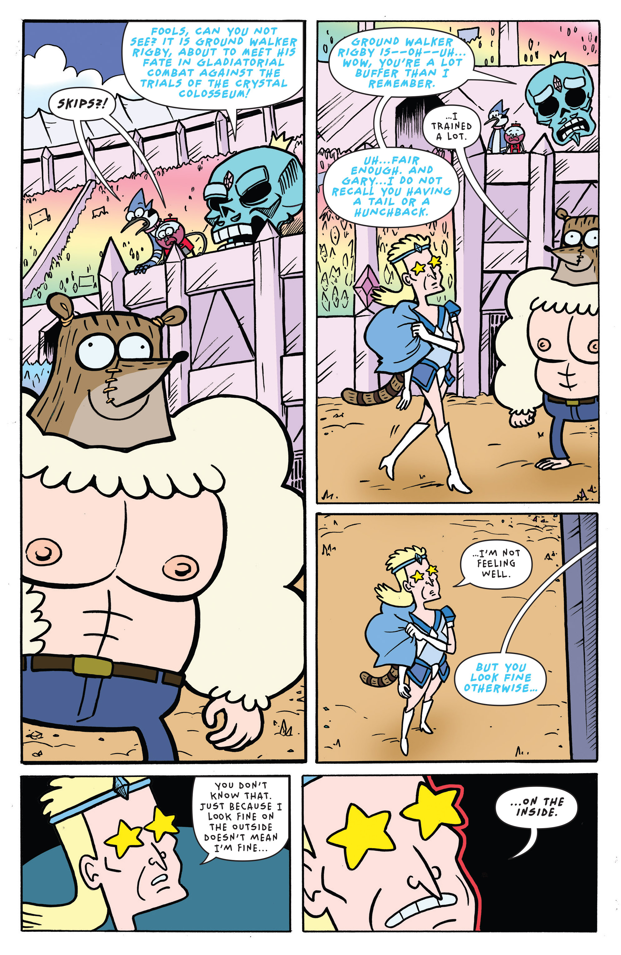 Read online Regular Show comic -  Issue #31 - 12