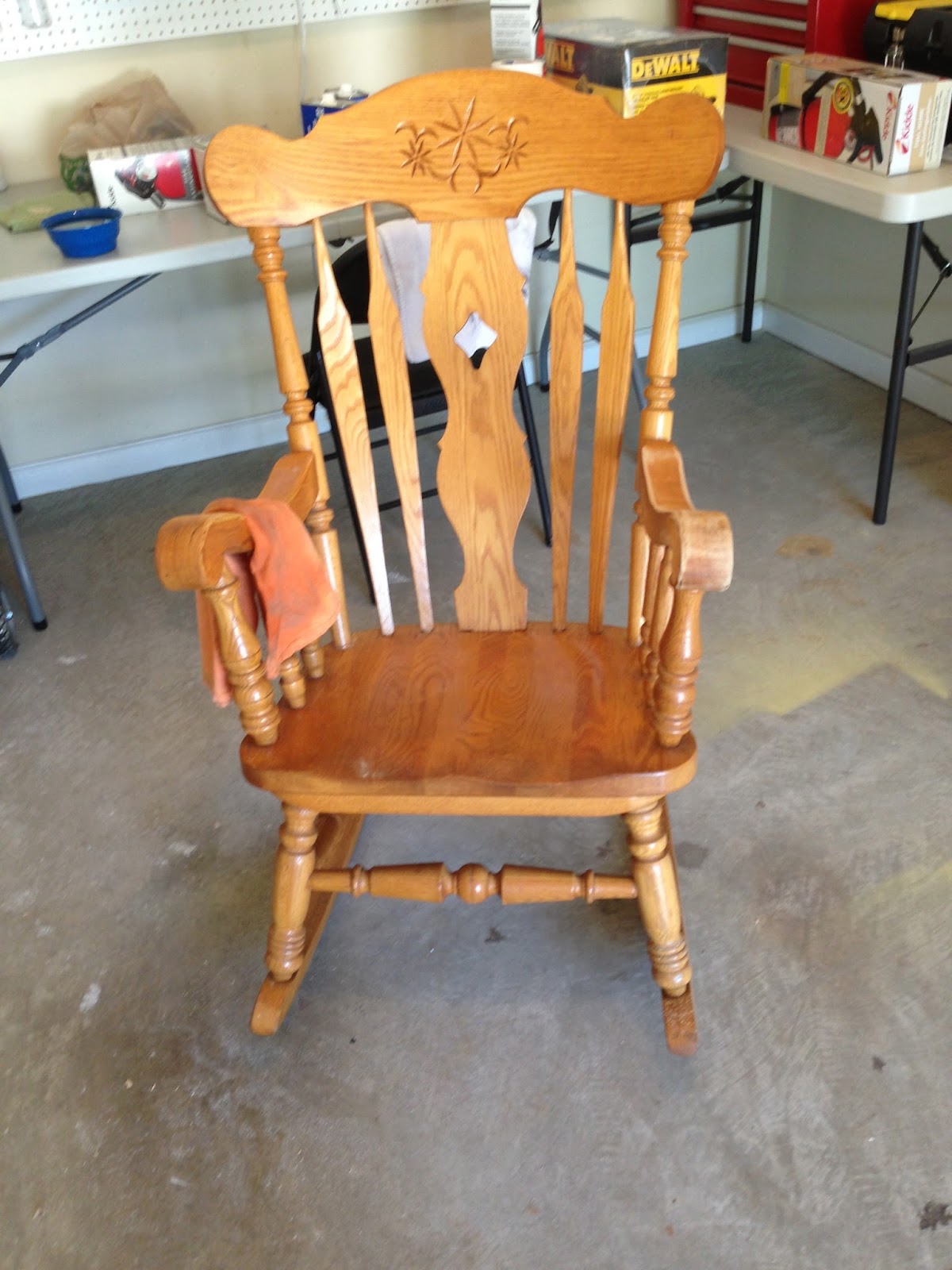 The Lovely Prelude Recipe for Cleaning Up an Old Rocking Chair
