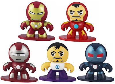 Marvel's Iron Man 3 Micro Mighty Muggs Blind Box Series Vinyl Figures by Hasbro