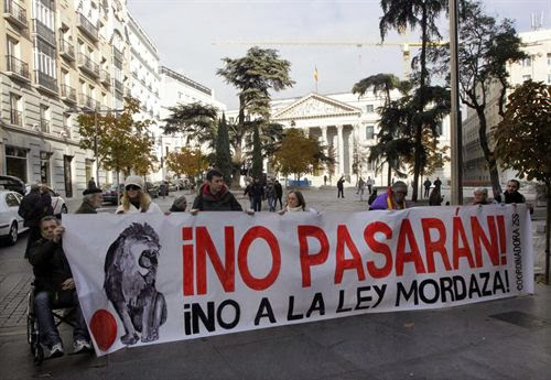 Resultado de imagen de ley mordaza elmercuriodigital