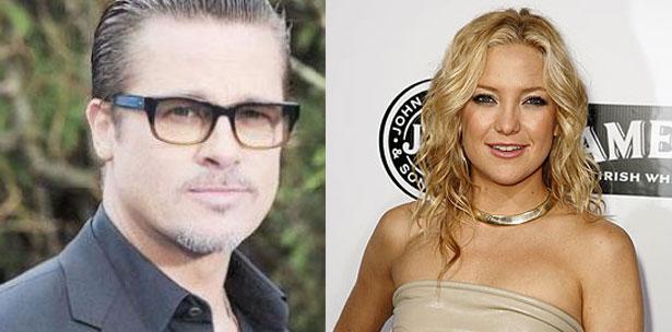 Confirman romance entre Brad Pitt y Kate Hudson