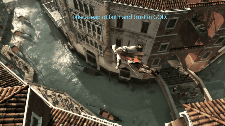 Life Is All About Taking A Leap Of Faith 