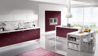 Cocinas color violeta - Colores en Casa