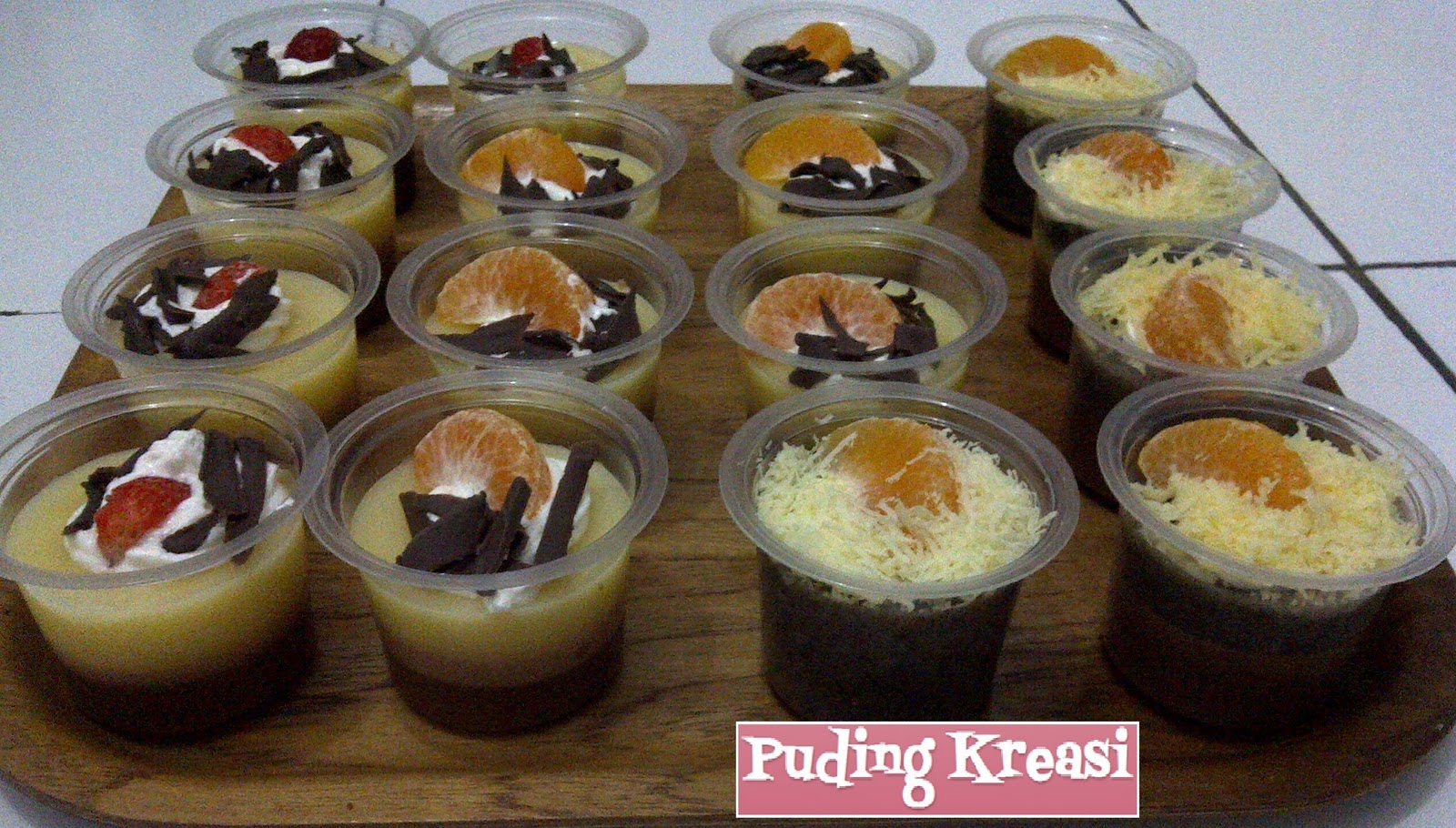 Aneka Jenis Puding Cup Aneka Jenis Puding Cup