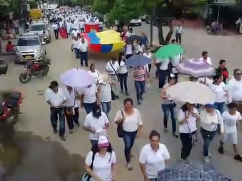 USO marchó firme con el Catatumbo USO marchó firme con el Catatumbo