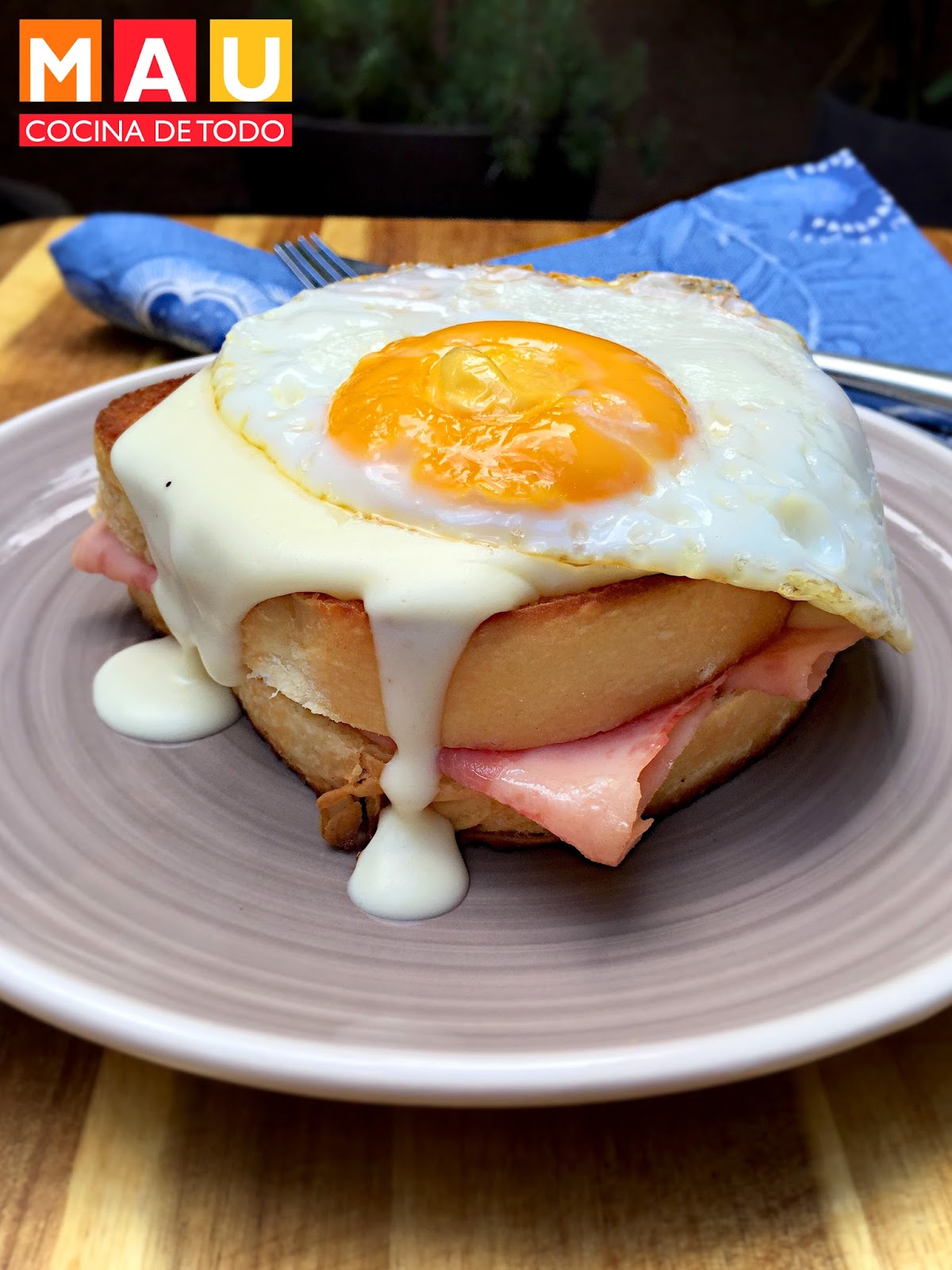 Mau Cocina de Todo Croque Monsieur