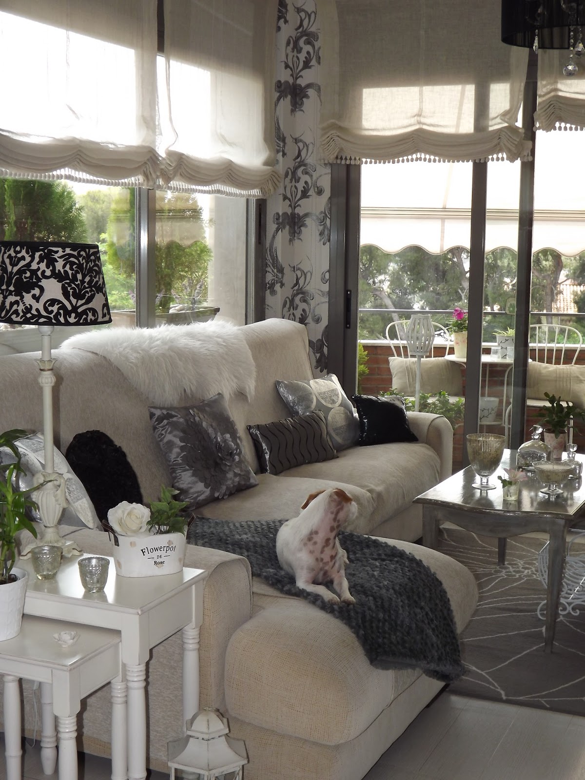 Un vergel en la ciudad: En el sofá...