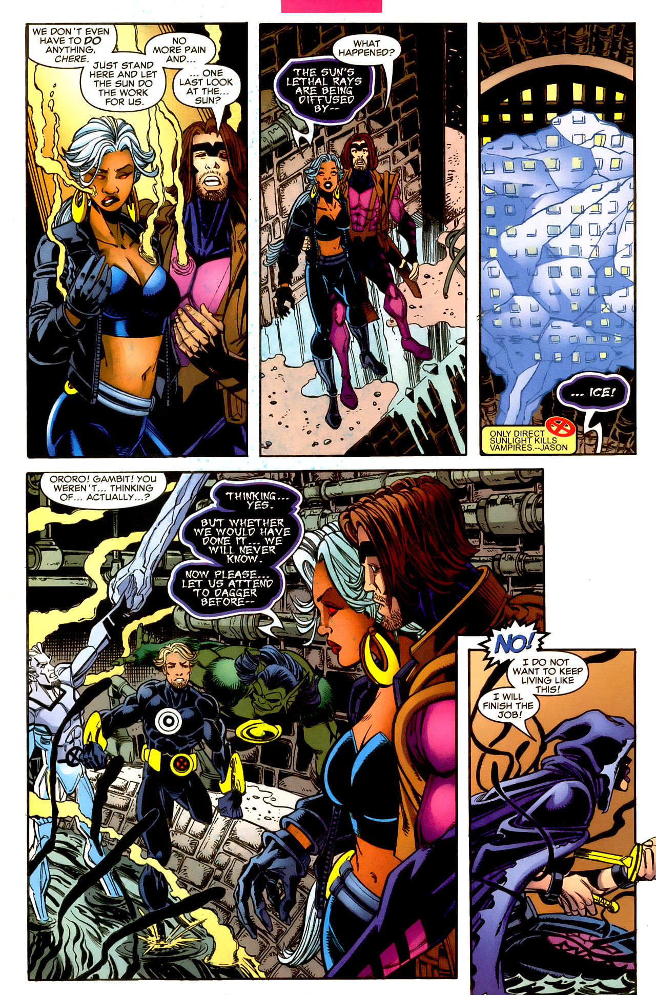 Read online Mutant X comic -  Issue #27 - 21