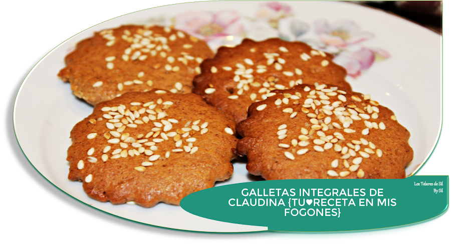 GALLETAS INTEGRALES DE CLAUDINA {TURECETA EN MIS FOGONES}