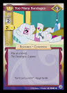 My Little Pony Too Many Bandages Premiere CCG Card