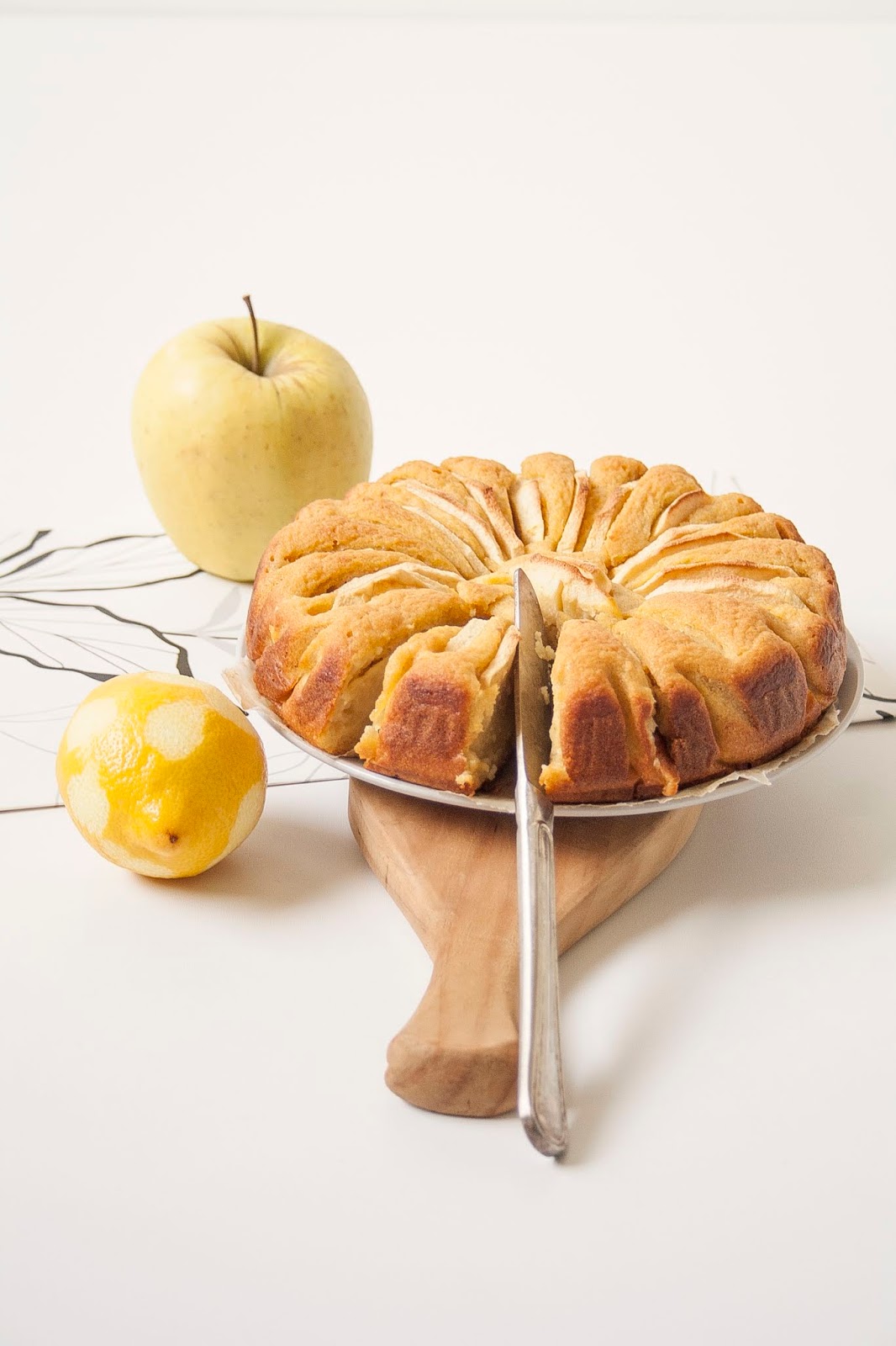 Torta di mele senza zucchero