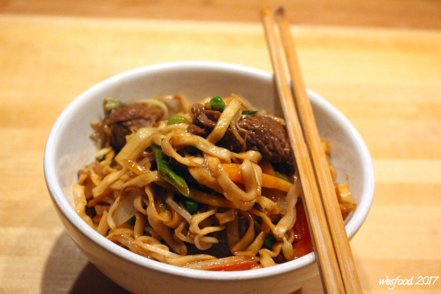 WesFood: Bratnudeln mit Rind und Austernsauce