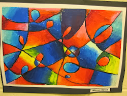 oil tints shades elementary grade 7th painting hartville lake using pastel composition project