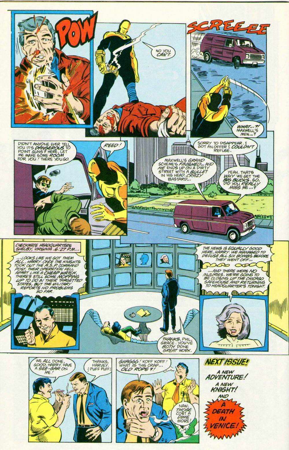 Read online Checkmate (1988) comic -  Issue #3 - 25