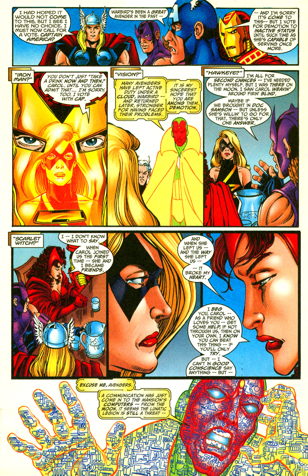 Read online Captain America (1998) comic -  Issue #8c - 7
