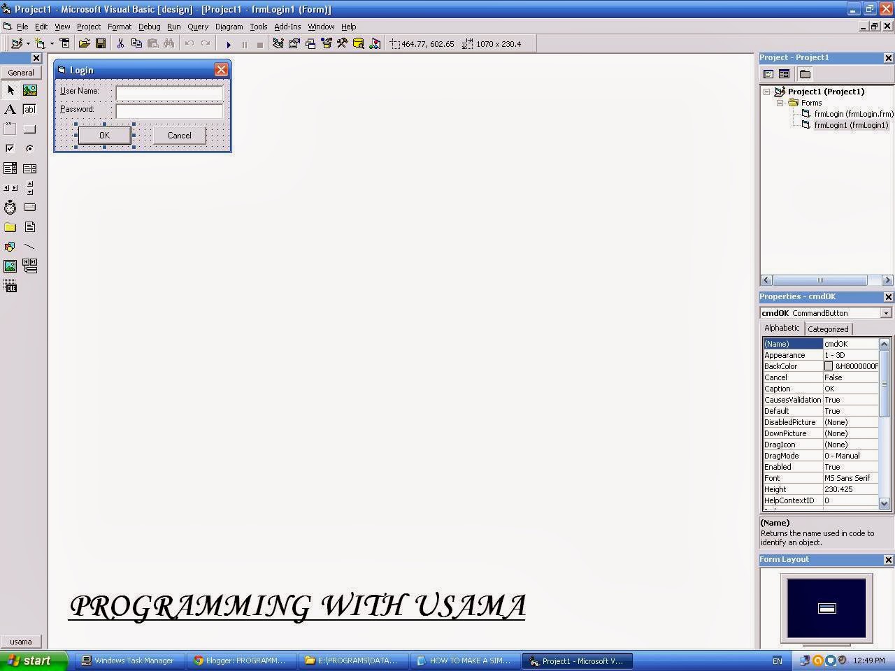PROGRAMMING WITH USAMA