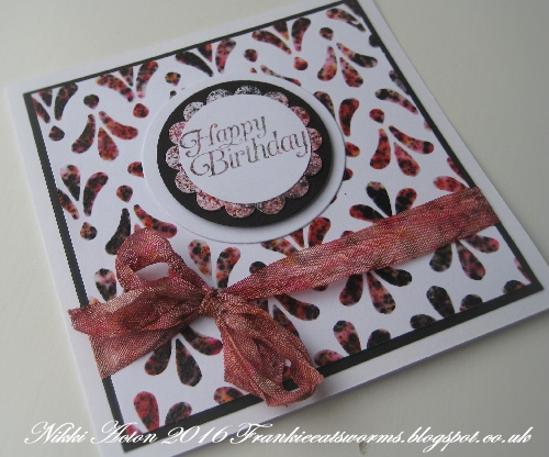 PaperArtsy Infusions with texture paste