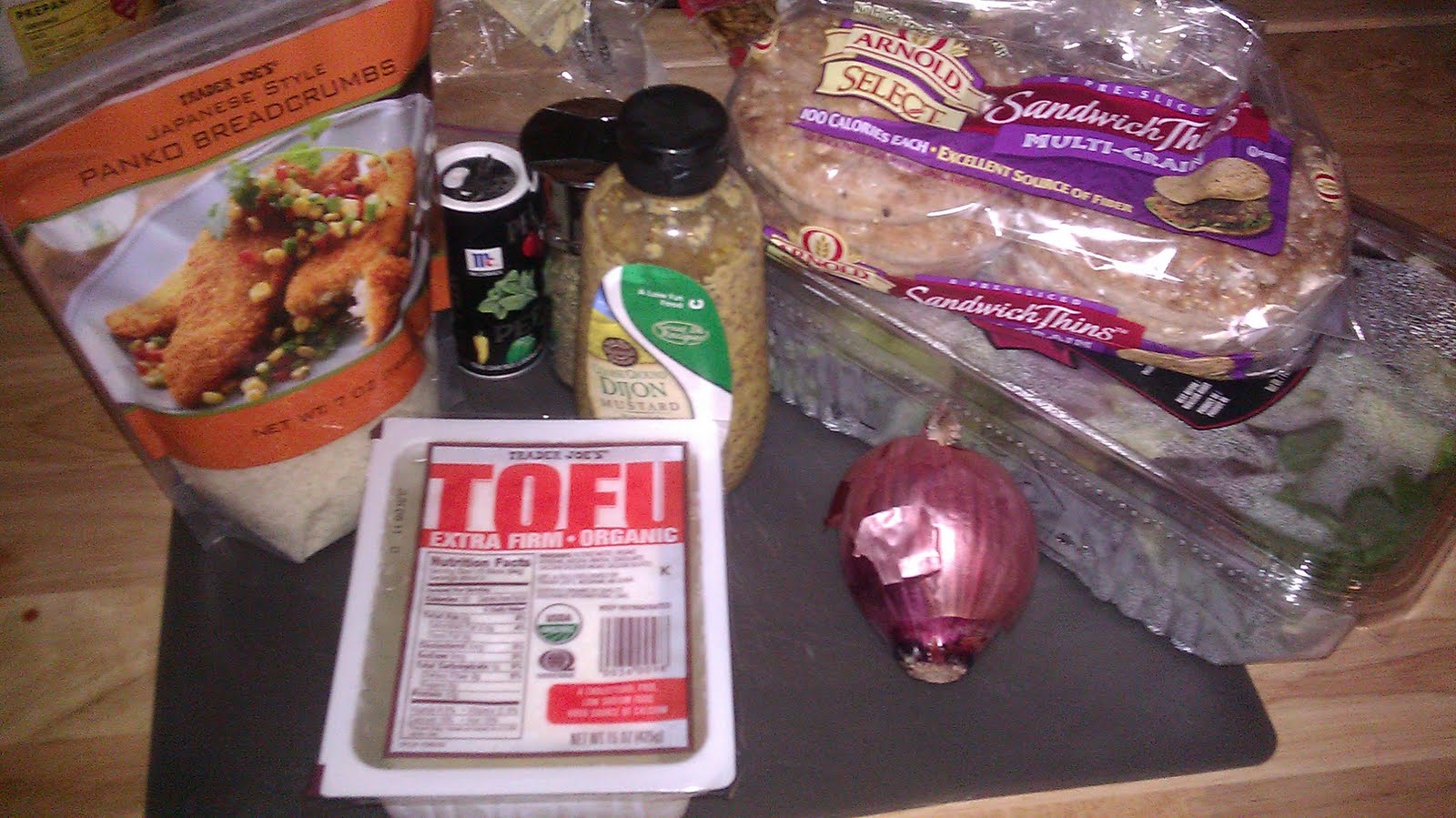 Palak's Palate Tofu Burger Recipe