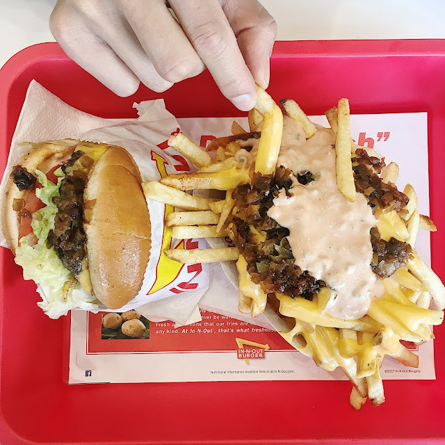 In N Out Burger and Animal Style Fries