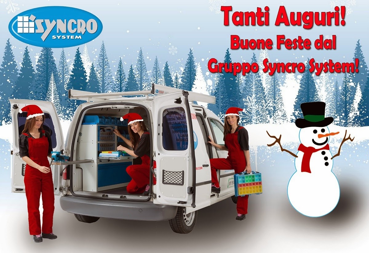 Buon Natale e Buon Anno a tutti dai professionisti dell'allestimento