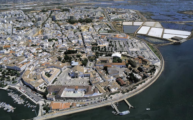 Vista aérea de Faro – Portugal
