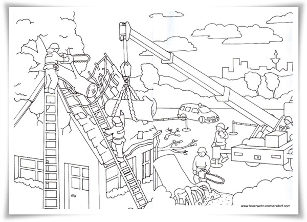 Feuerwehr Bilder Ausmalen Feuerwehr Bilder Ausmalen