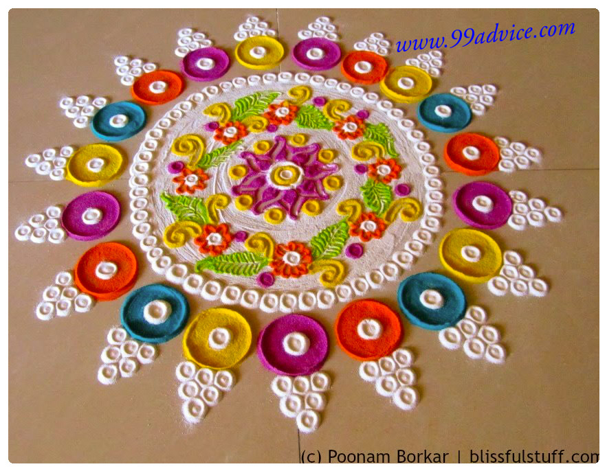 How To Make Rangoli & Rangoli Powder At Home? 99Advice
