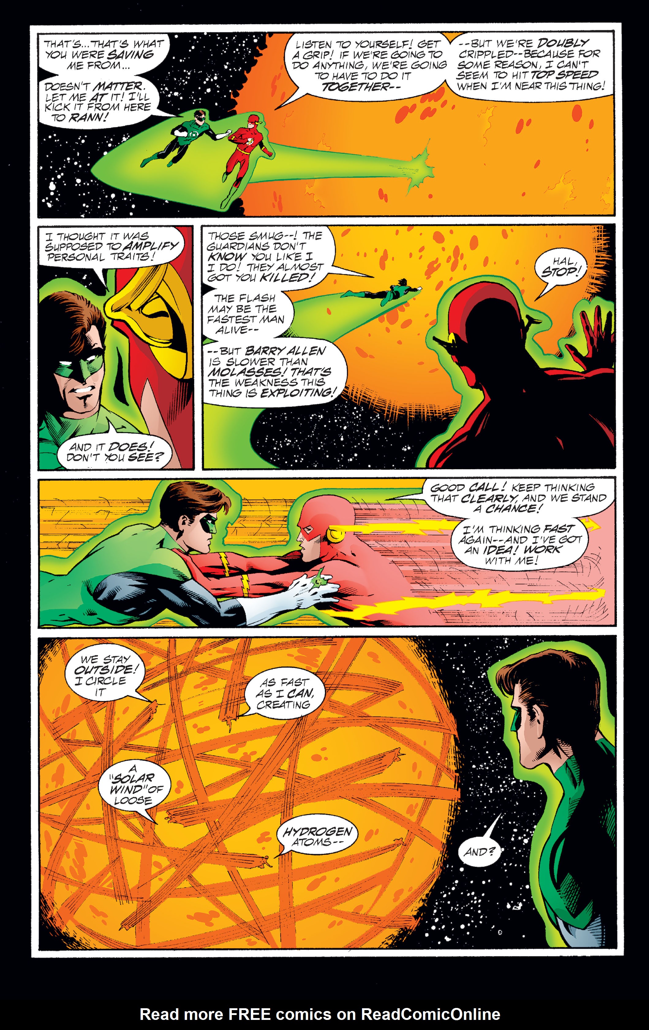 Read online Flash & Green Lantern: The Brave and the Bold comic -  Issue # _Deluxe Edition - 119