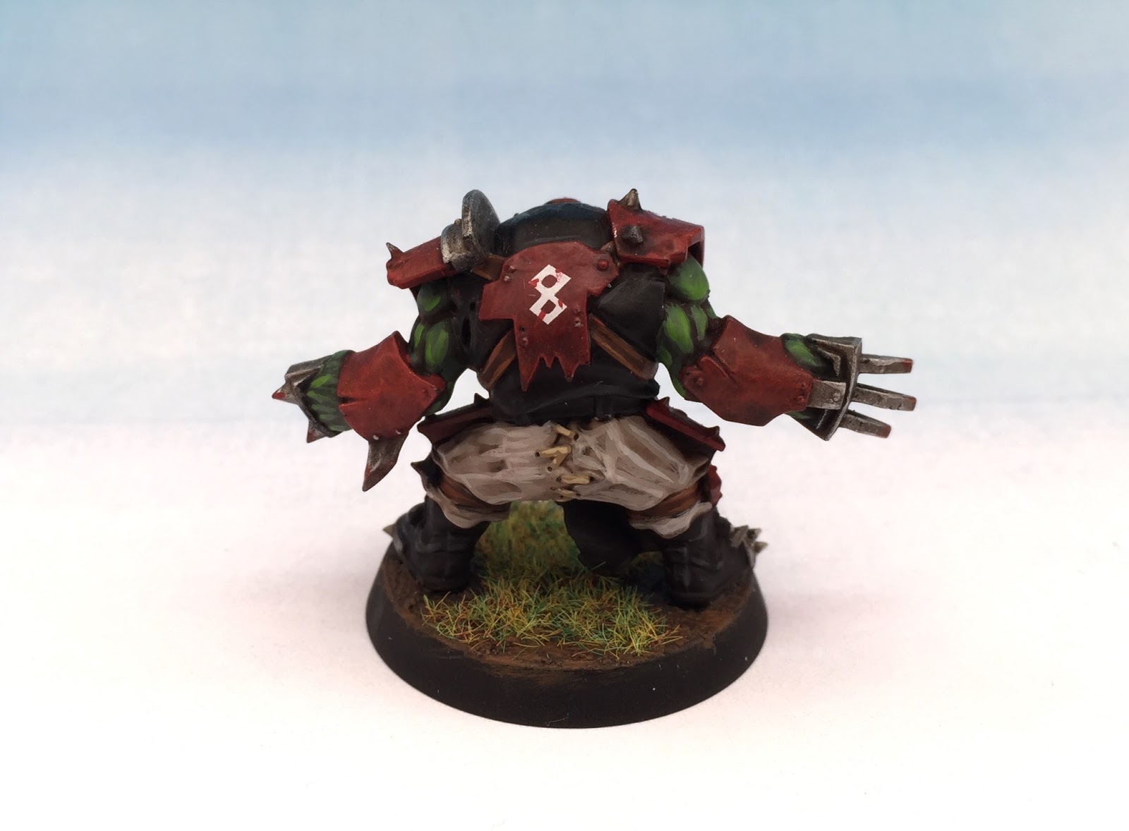 Warhammer Blood Bowl Bits Gouged Eye Orc Lineman 2 Single Figure