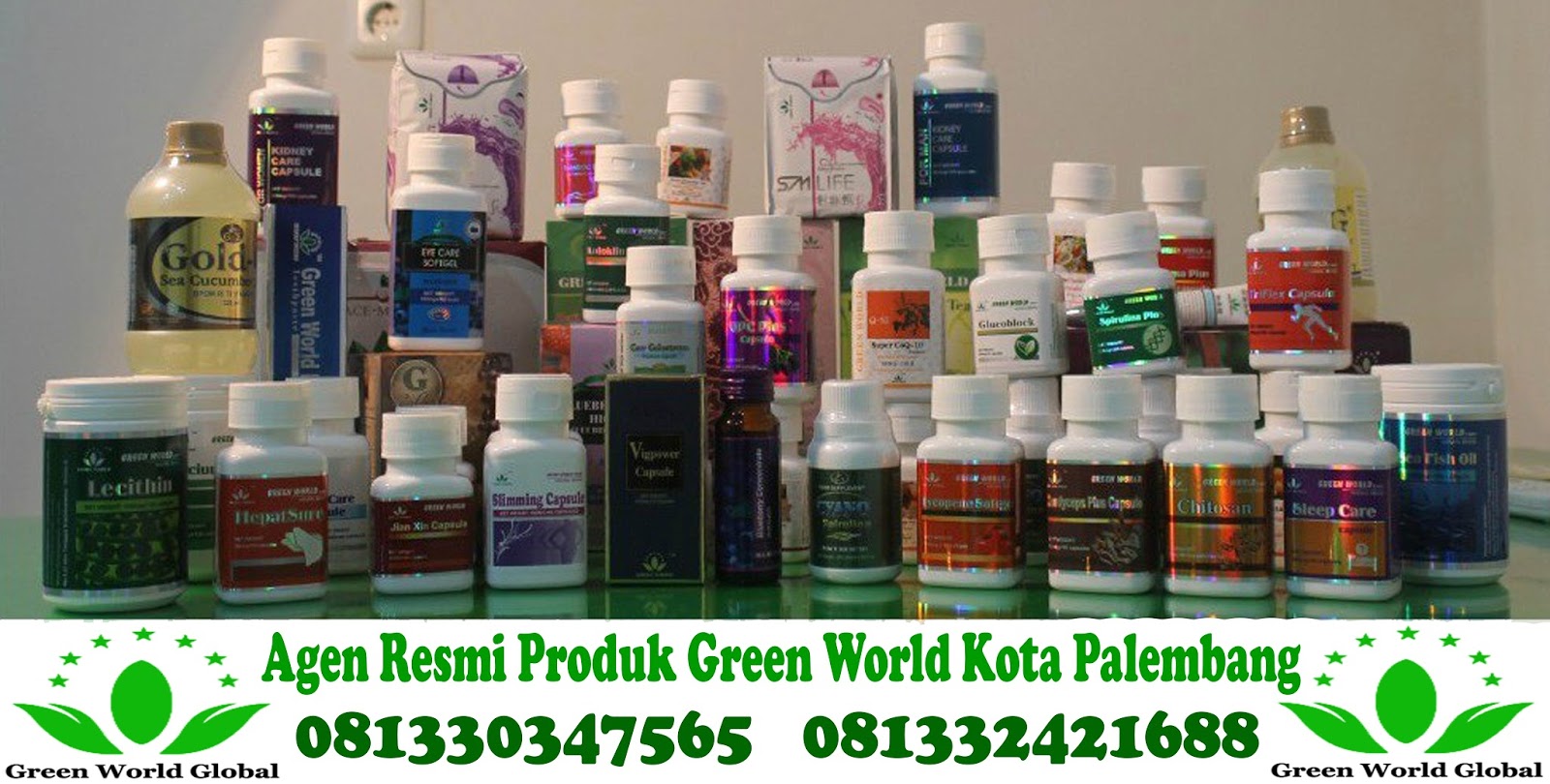 Agen Resmi Produk Herbal Green World di Kota Palembang Distributor