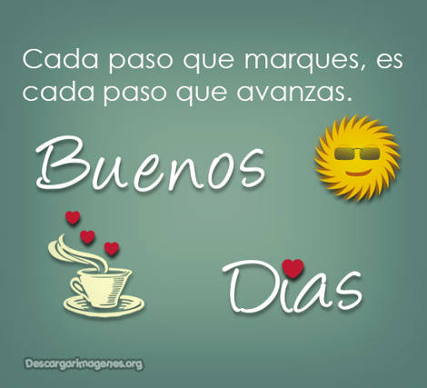 Mensajes para compartir buenos días.