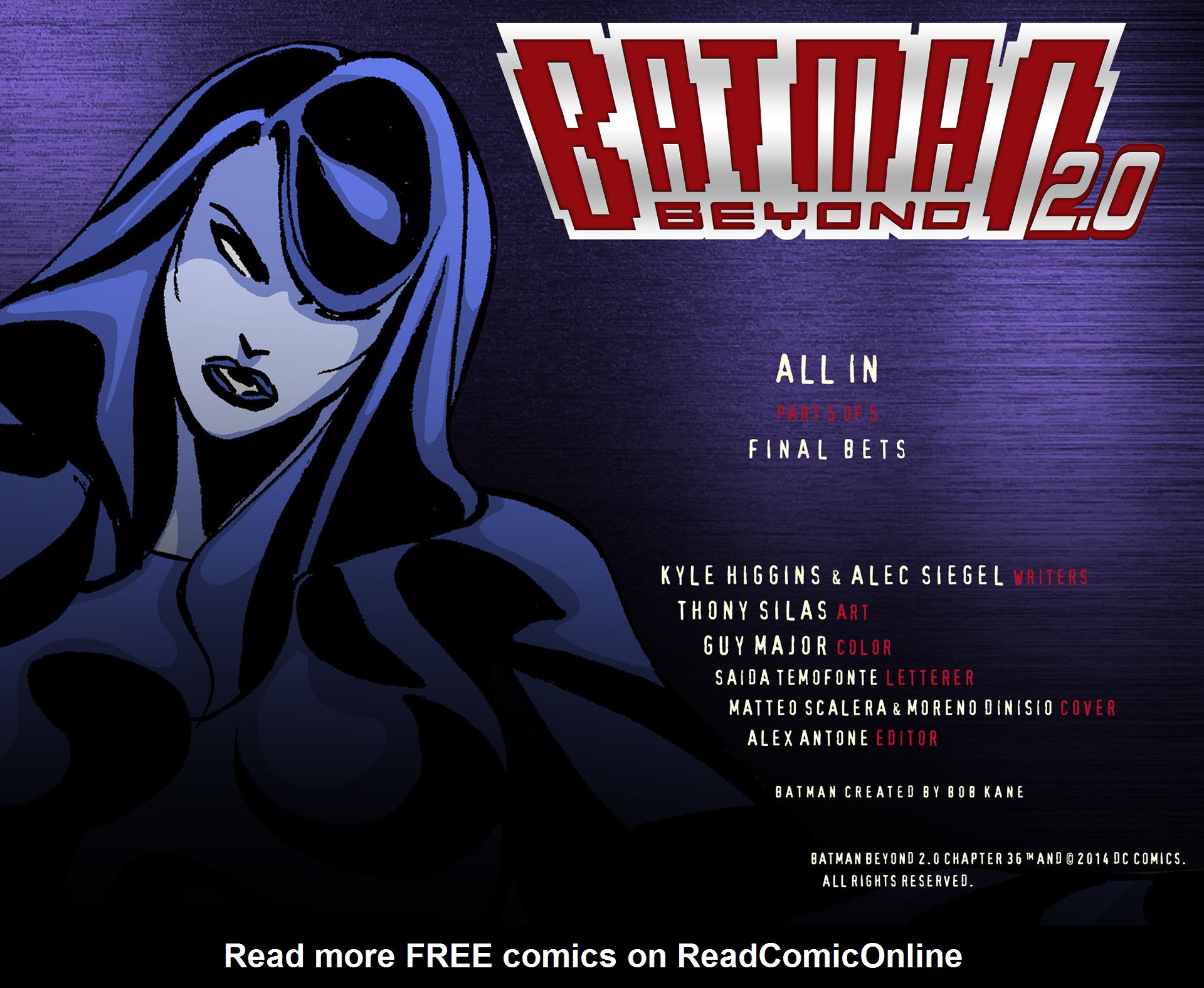 Read online Batman Beyond 2.0 comic -  Issue #36 - 2