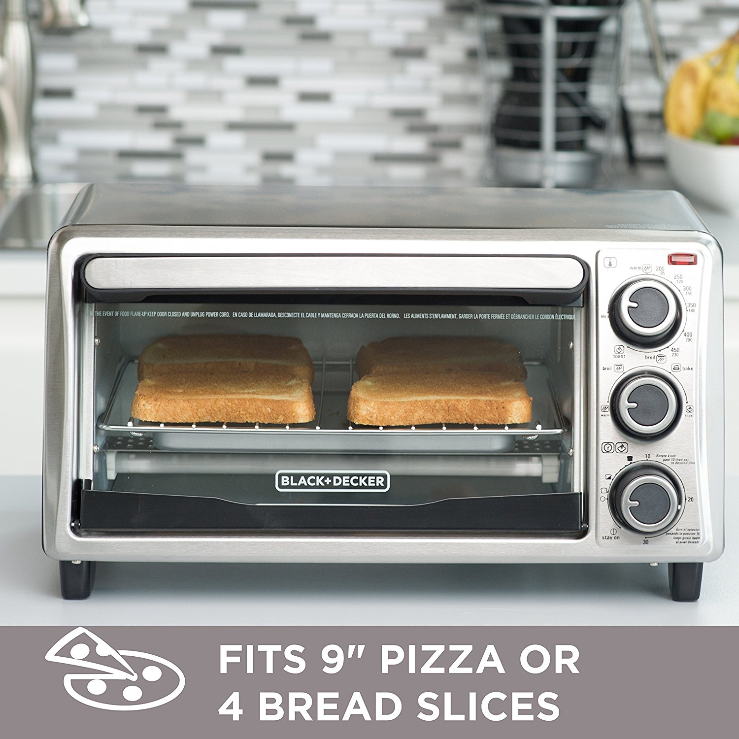 Blogosum all about travel BLACK+DECKER 4Slice Toaster Oven with