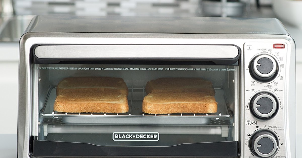 Blogosum all about travel BLACK+DECKER 4Slice Toaster Oven with